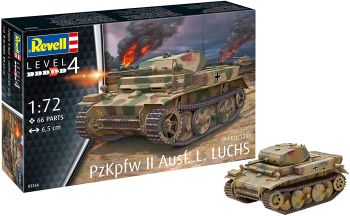REV03266 - Panzer PZKPFW II AUSF. L LUCHS (SD.KFZ. zum Zusammenbauen und Lackieren