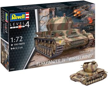 REV03267 - FLAKPANZER IV WIRBELWIND Panzer zum zusammenbauen und bemalen