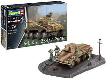 REV03288 - Panzer SD.KFZ. 234/2 PUMA zum Zusammenbauen und Lackieren