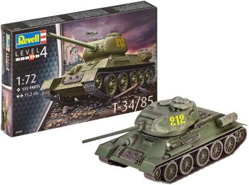 REV03302 - Panzer T-34/85 zum Zusammenbauen und Lackieren