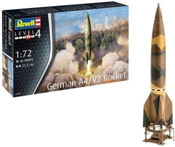 REV03309 - Deutsche A4/V2-Rakete zum Zusammenbauen und Lackieren