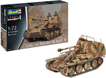 REV03316 - SD-Panzer. KFZ. 138 MARDER III AUSF. M zum Zusammenbauen und Bemalen