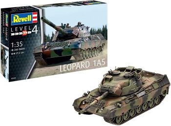 REV03320 - Tank LEOPARD 1A5 zum Zusammenbauen und Lackieren