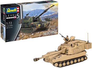 REV03331 - M109A6 Tank zum Zusammenbauen und Lackieren