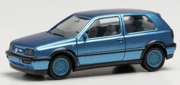 HER034074-002 - VOLKSWAGEN Golf III VR6 blau-metallic -.