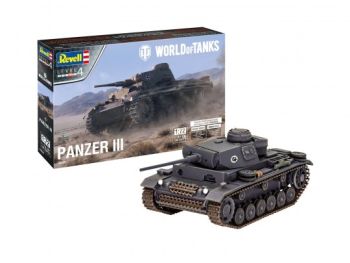 REV03501 - Panzer PzKpfw III Ausf. L WORLD OF TANKS zum Zusammenbauen und Bemalen