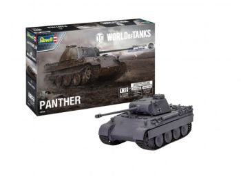 REV03509 - Panzer Panther Ausf. D WORLD OF TANKS zum Zusammenbauen und Bemalen