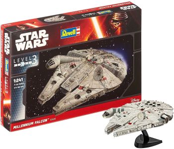 REV03600 - Millennium Falcon STAR WARS Raumschiff zum Zusammenbauen und Bemalen