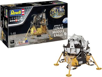 REV03701 - Apollo 11 Eagle Lunar Module mit Farbe zum Zusammenbauen