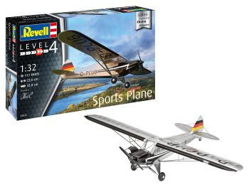 REV03835 - Sports Plane Segelflugzeug zum Zusammenbauen und Bemalen