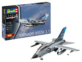 REV03842 - Kampfflugzeug TORNADO ASSTA 3.1 zum Zusammenbauen und Lackieren