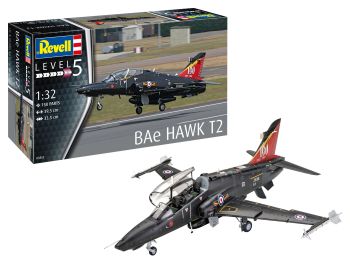 REV03852 - Kampfflugzeug Bae Hawk T2 zum Zusammenbauen und Bemalen