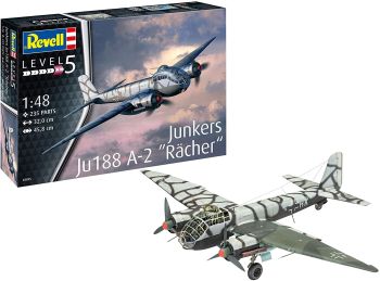 REV03855 - Flugzeug Junkers Ju188 A-2 Rächer zum Zusammenbauen und Lackieren