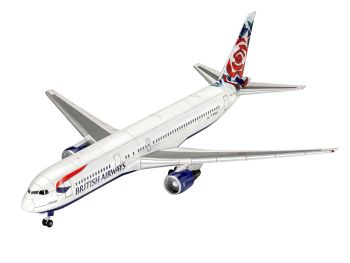 REV03862 - Flugzeug Boeing 767-300ER British Airways Chelsea Rose zum Zusammenbauen und Lackieren