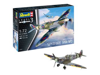REV03897 - Flugzeug Supermarine Spitfire Mk.Vb zum Zusammenbauen und Lackieren