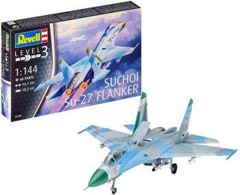 REV03948 - Kampfflugzeug Su-27 Flanker zum Zusammenbauen und Lackieren