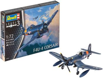 REV03955 - F4U-4 Corsair-Flugzeug zum Zusammenbauen und Lackieren