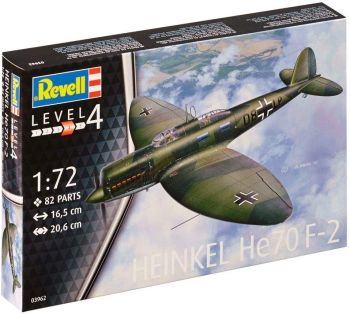 REV03962 - Heinkel He70 F-2 Flugzeug zum Zusammenbauen und Lackieren