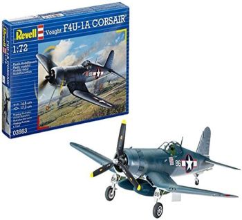 REV03983 - F4U-1D Corsair Flugzeug zum Zusammenbauen und Lackieren gekauft