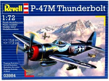 REV03984 - P-47M THUNDERBOLT Flugzeug zum Zusammenbauen und Lackieren