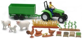 NEW04096C - Box Bauernhof mit Traktor