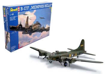 REV04297 - Flugzeug B-17F Memphis Belle zum Zusammenbauen und Lackieren