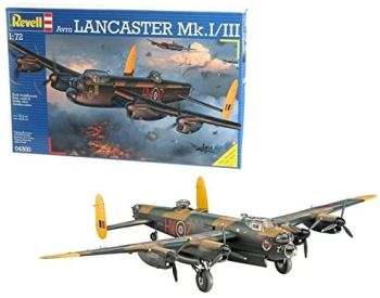 REV04300 - Avro Lancaster Mk.I/III Flugzeug zum Zusammenbauen und Lackieren