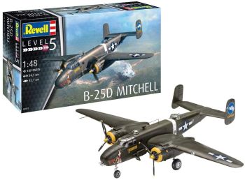 REV04977 - B-25C/D Mitchell Flugzeug zum Zusammenbauen und Lackieren
