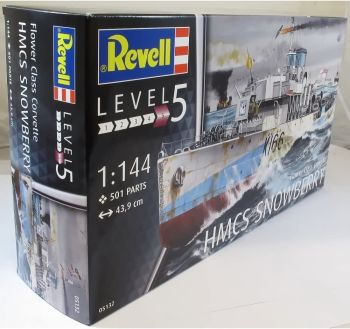 REV05132 - HMCS Snowberry Boot zum Zusammenbauen und Lackieren