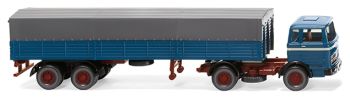 WIK051405 - MERCEDES 4x2 mit 2-Achs-Anhänger