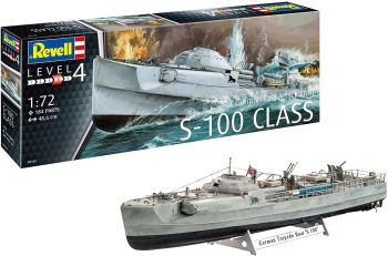REV05162 - Deutsches Schnellangriffsschiff S-100 zum Zusammenbauen und Lackieren