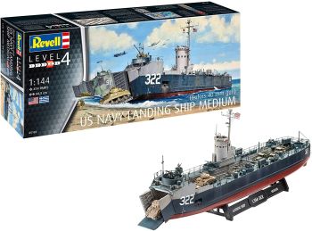 REV05169 - Bauen und bemalen Sie ein mittleres Landungsboot der US Navy
