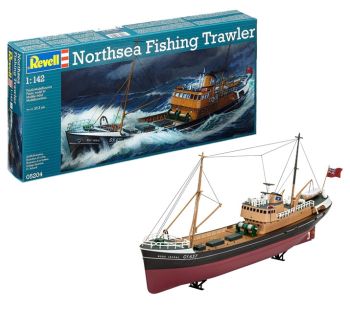 REV05204 - Nordseefischkutter zum Zusammenbauen und Lackieren