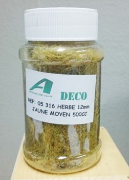 ART05316 - Glas 0;5 l mit Stroh-/Strohbeflockung 12 mm