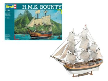 REV05404 - HMS Bounty Boot zum Zusammenbauen und Bemalen