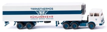 WIK054302 - MERCEDES 6x4 mit Kühlauflieger 2 Achsen TRANSTHERMOS