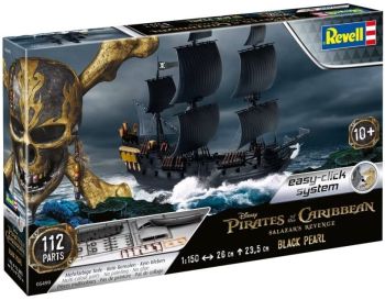 REV05499 - Piratenschiff Black Pearl PIRATES OF THE CARIBBEAN zum Zusammenbauen und Bemalen