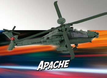 REV06453 - AH-64 Apache Hubschrauber zum Zusammenbauen