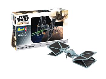 REV06782 - The Mandalorian: Outland TIE Fighter STAR WARS zum Zusammenbauen und Bemalen