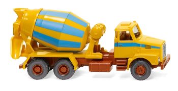 WIK068207 - VOLVO N10 6x4 gelber und blauer Kreisel