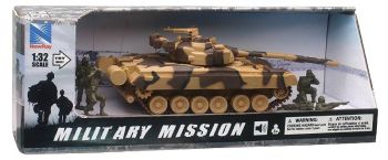 NEW01756 - Panzer M1 A1 und Soldaten mit Sounds und Licht