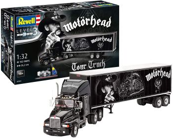 REV07654 - Motörhead Tourtruck mit Farbe und Kleber zum Zusammenbauen und Lackieren