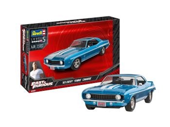 REV07694 - CHEVY Camaro Yenko 1969 FAST & FURIOUS zum Zusammenbauen und Lackieren