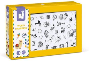 JAN07800 - Schachtel mit 50 Briefmarken – World Stampinoo