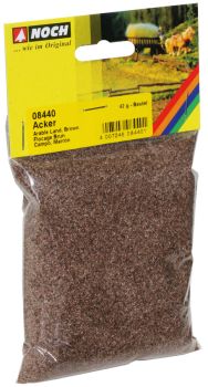 NOC08440 - Tasche aus brauner Beflockung 42grs