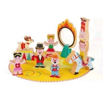JAN08587 - Set Zirkus aus Holz