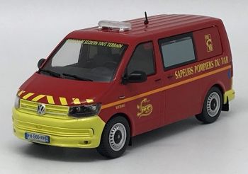 ODE087 - VOLKSWAGEN T6 Feuerwehrmann SDIS83 - Limitierte Auflage von 504 Stk.