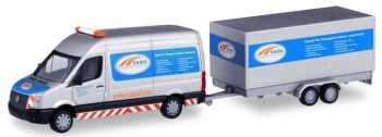 HER095068 - VOLKSWAGEN Crafter mit SABA 2-Achs-Anhänger