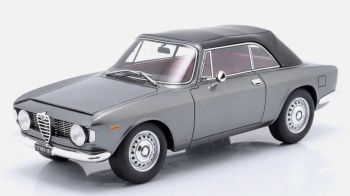MITICA100085 - ALFA ROMEO Giulia 1600 GTC Cabriolet, Baujahr 1964, grau-rote Innenausstattung
