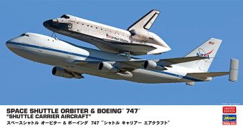 HAW10844 - Flugzeuge Space Shuttle Orbiter und Boeing 747 Farewell zum Zusammenbauen und Bemalen.